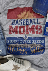 Branded Cotton Baseball Moms Tee 2XL