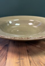 TAG Set of 3 Olive Sonoma Rimmed Bowls