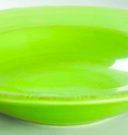 TAG Set of 4 Sonoma Apple Green Rimmed Bowls