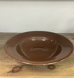 TAG Set of 8 Sonoma Chocolate Rimmed Bowls