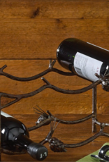Park Designs Hand Crafted Iron Pinecone Pine Lodge Wine Rack