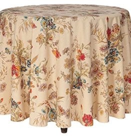 April Cornell Wildflowers Table Cloth 88" Round