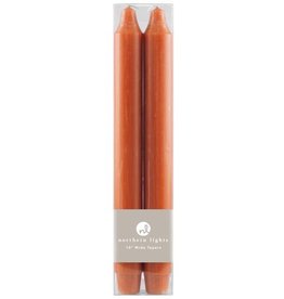 Northern Lights Terra Cotta - 2pk Tapers - 10in