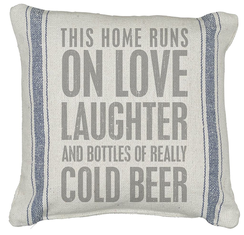 Primatives by Kathy Really Cold Beer Pillow