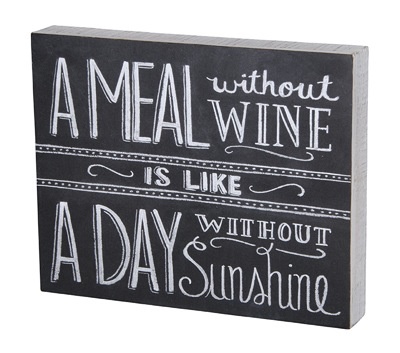 Primatives by Kathy Without Wine Box Sign