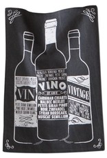 TAG Vino Vintage Bottle Dishtowel