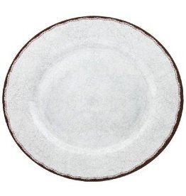 Le Cadeaux Antiqua White Oval Platter
