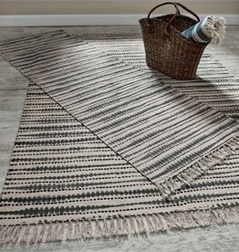 Split P Shadwo Dot Rug in Slate