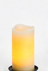 Northern International Inc. 6" Rustic Pillar, Vanilla Fragrance