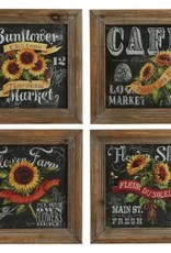 RAZ Imports Framed Sunflower Print 13"
