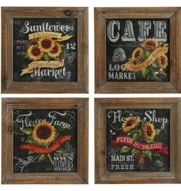 RAZ Imports Framed Sunflower Print 13"