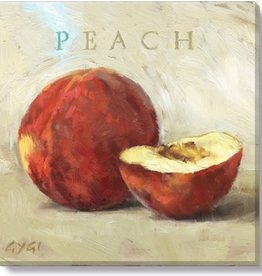 Darren Gygi Home Collection Peach Canvas Print