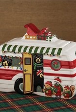 Park Designs Hometown Holiday Cookie Jar