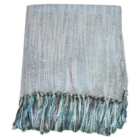 Bedford Cottage/Kennebunk Home Zephry Throw in Silver