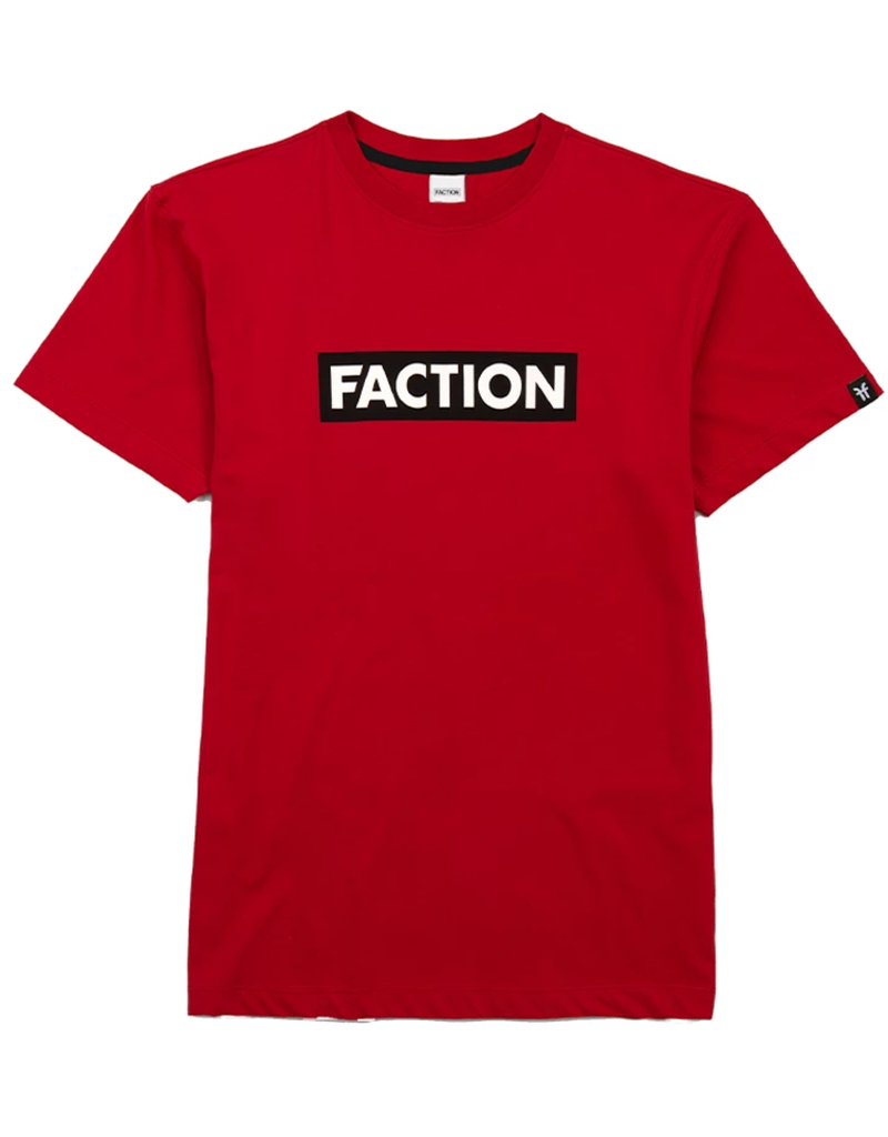 FACTION FACTION T-SHIRT LOGO RED