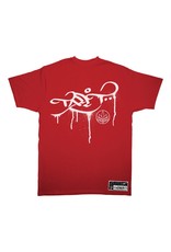TALL T PRODUCTIONS TALL T PRODUCTION DRIP LOGO RED/WHITE