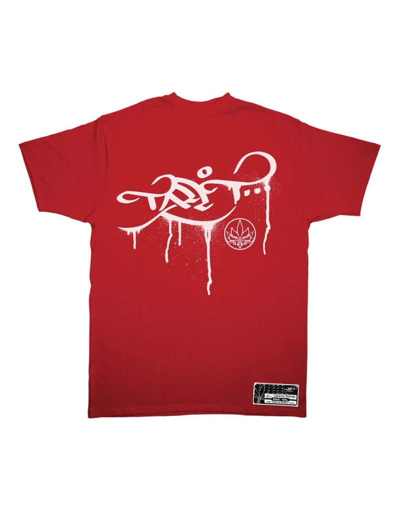 TALL T PRODUCTIONS TALL T PRODUCTION DRIP LOGO RED/WHITE