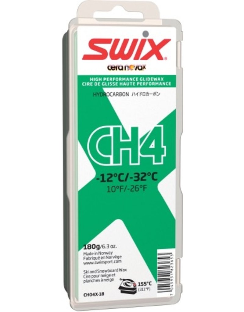 SWIX SWIX WAX CH4 GREEN -12°C/-32°C 180G
