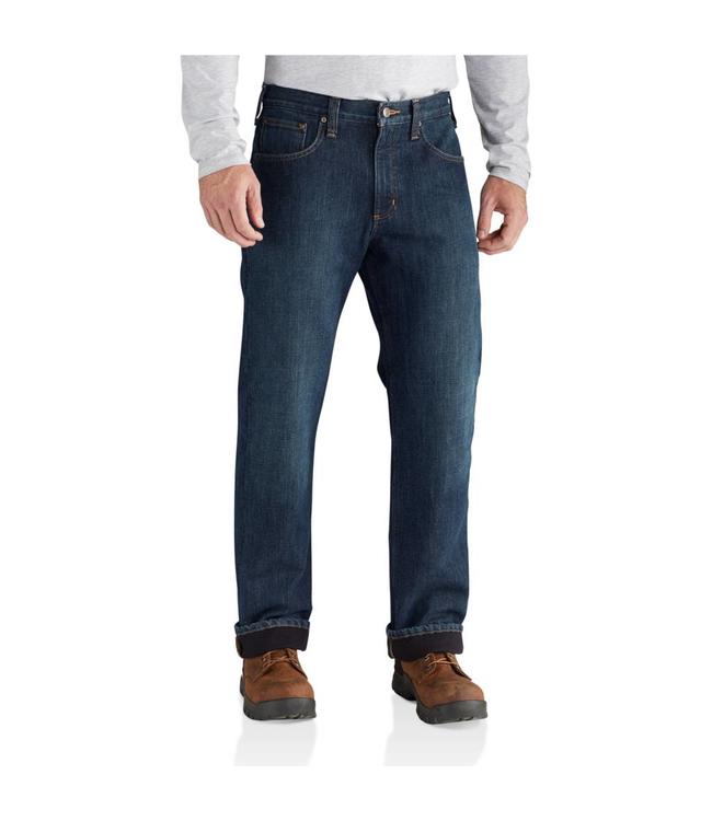 Carhartt Men's Relaxed Fit Holter Fleece Lined Jean - Traditions ...