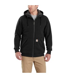 Carhartt Men's Rain Defender Relaxed Fit Midweight Sherpa-Lined Full-Zip Sweatshirt 103308