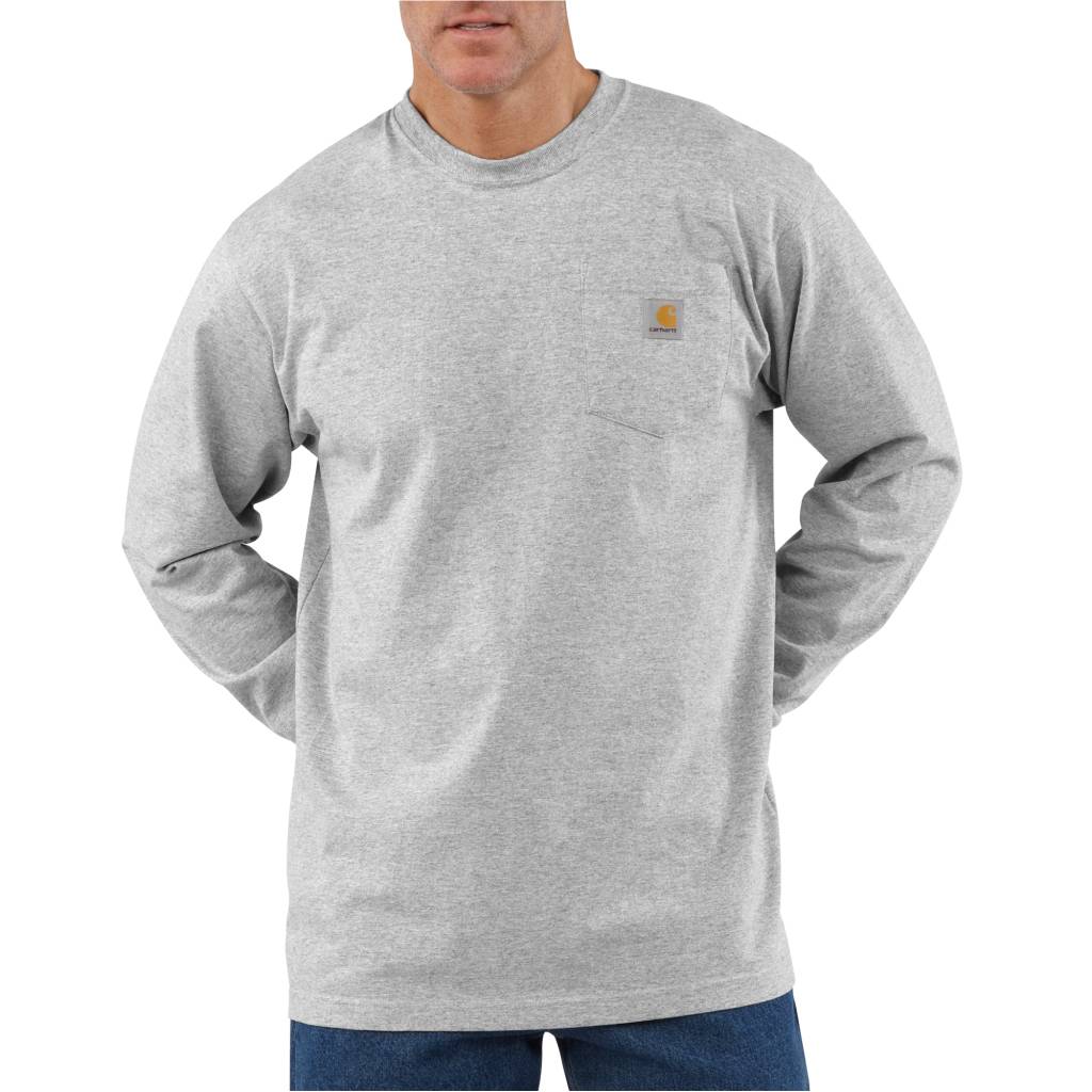 Carhartt Men's Workwear Long-Sleeve Pocket T-Shirt K126