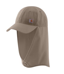 ball cap with neck shade
