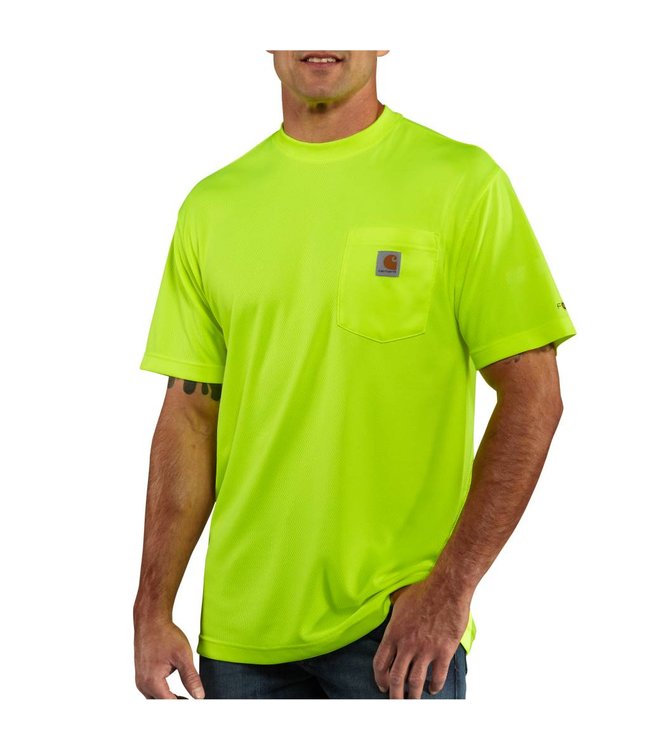 Carhartt Men's Force Color Enhanced Short Sleeve T-Shirt 100493 ...