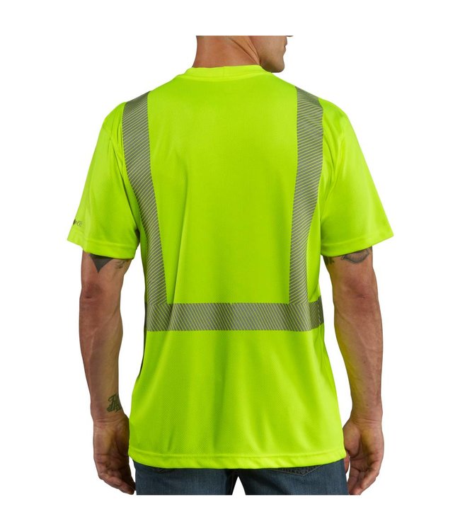 Carhartt Men's Force High- Visibility Short-Sleeve Class 2 T-Shirt 100495