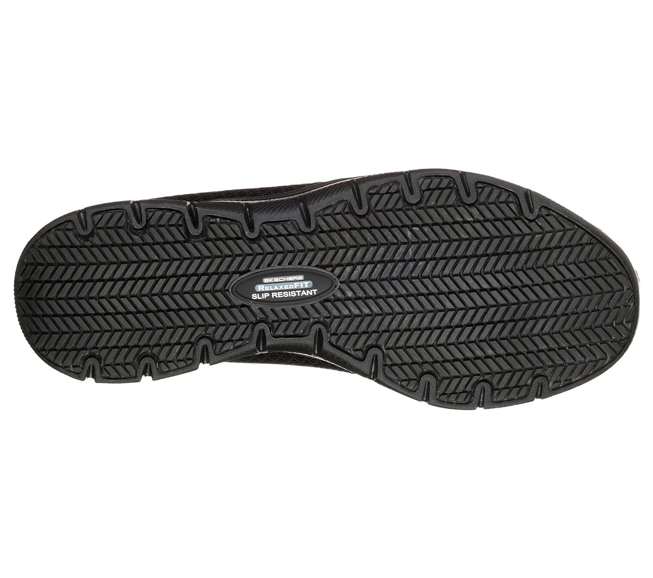 women's skechers work 7721 bronaugh slip resistant safety shoes