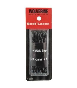 Wolverine Boot Laces Black 54 Inch W69413