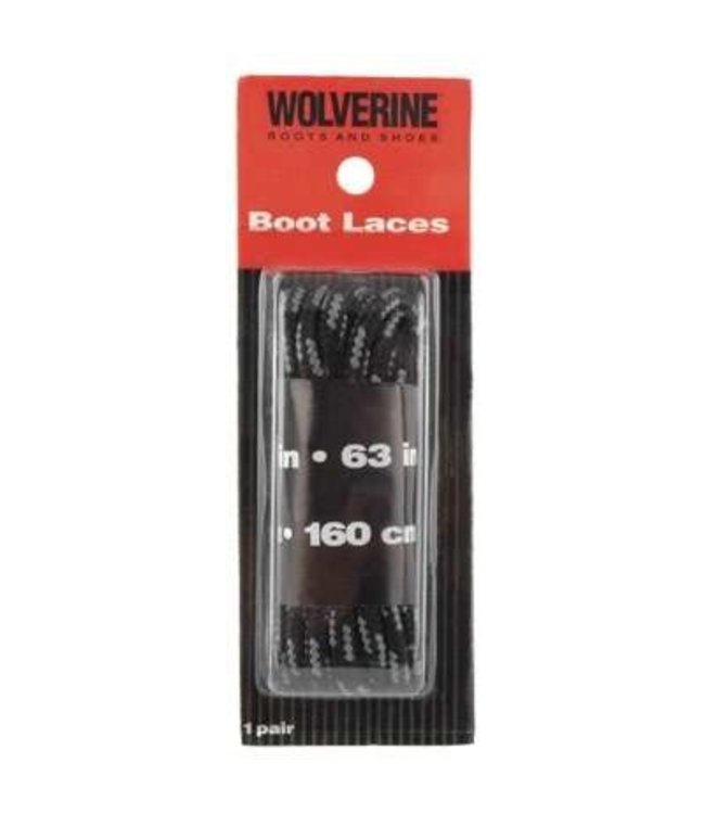 Wolverine Boot Laces Black 63 Inch W69414