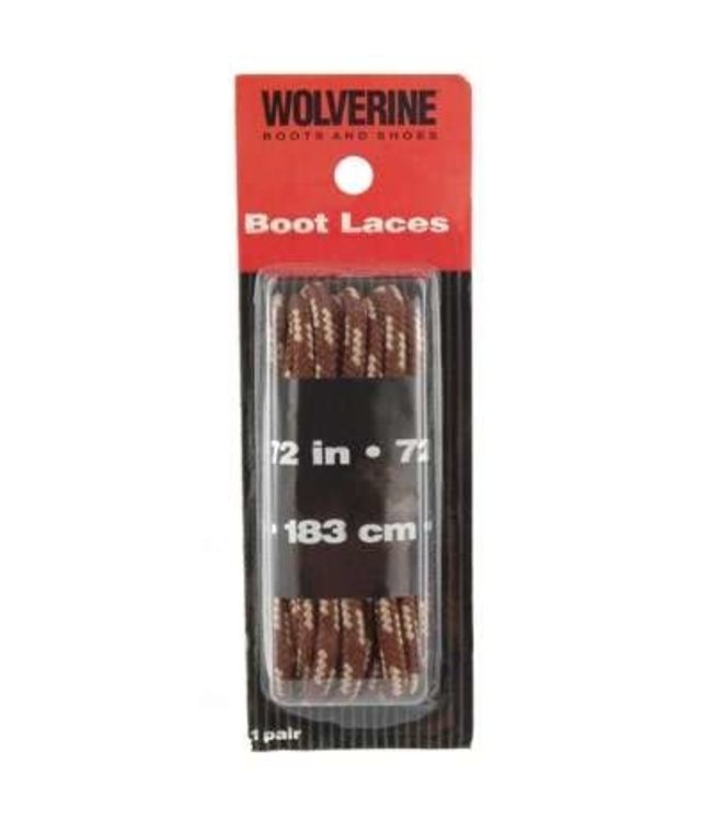Wolverine Boot Laces Brown 72 Inch W69419