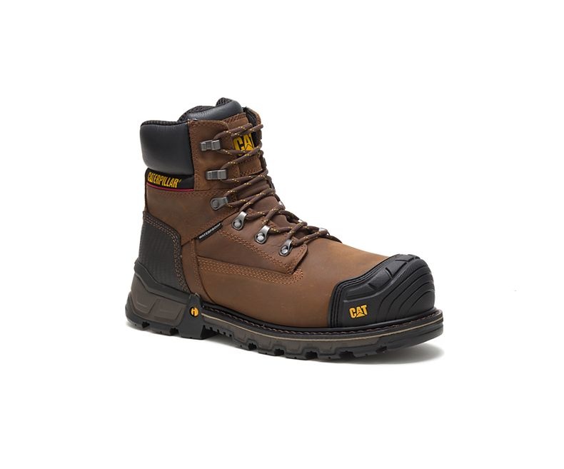 men's excavator lt 6 waterproof composite toe work boot