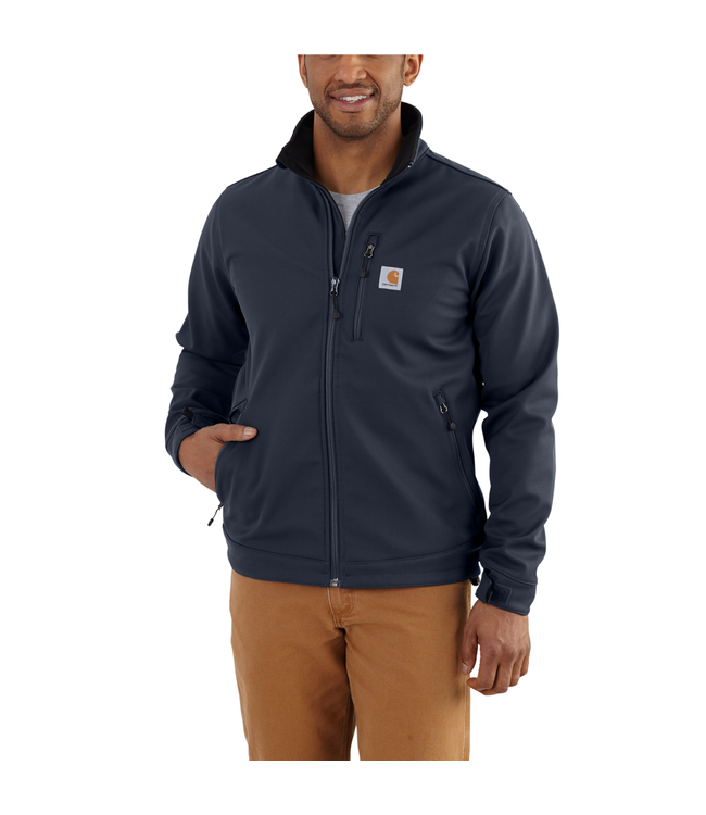 Carhartt Men's Rain Defender Relaxed Fit Heavyweight Softshell Jacket ...