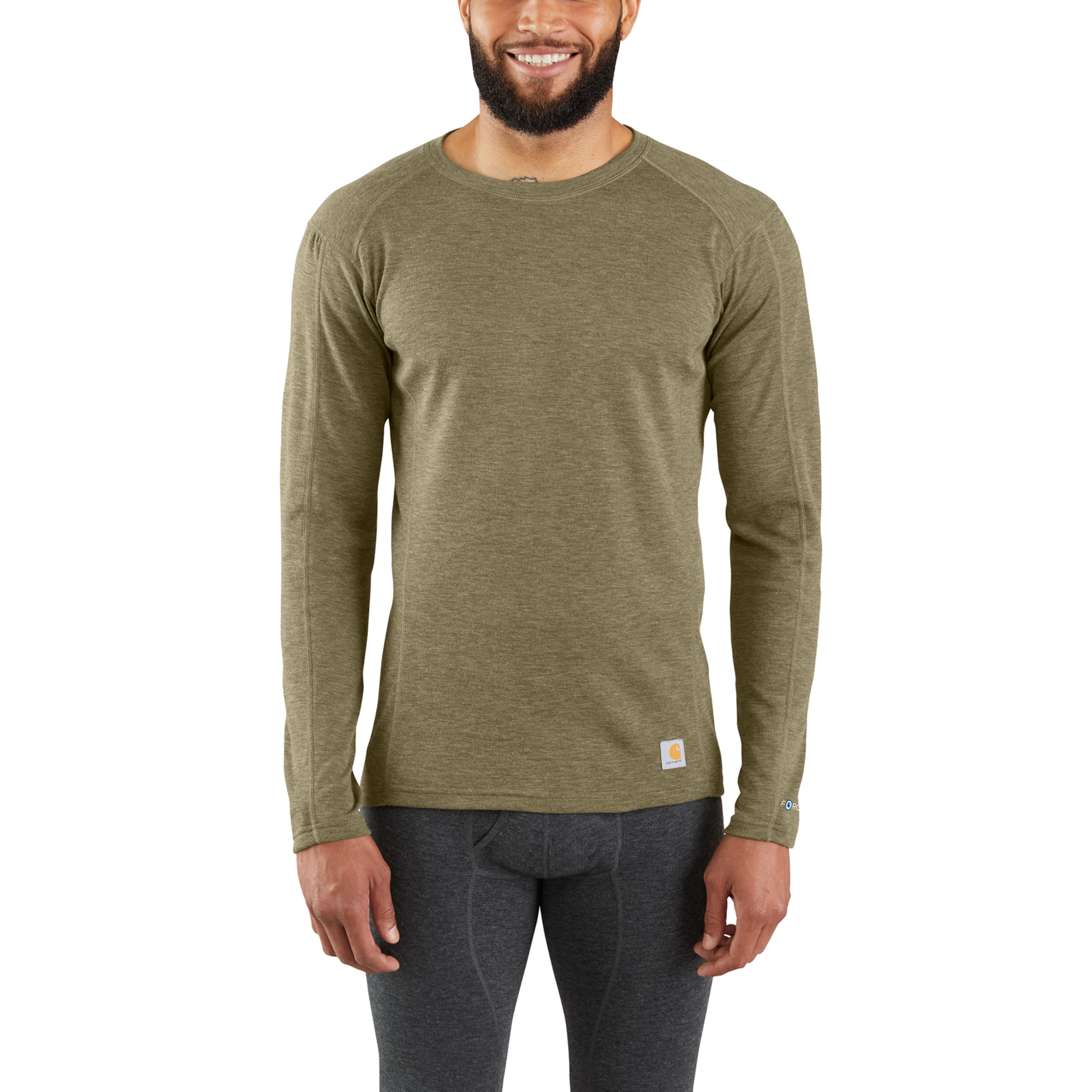 Carhartt Men's Force® Midweight Base Layer Shirt - Traditions Clothing ...