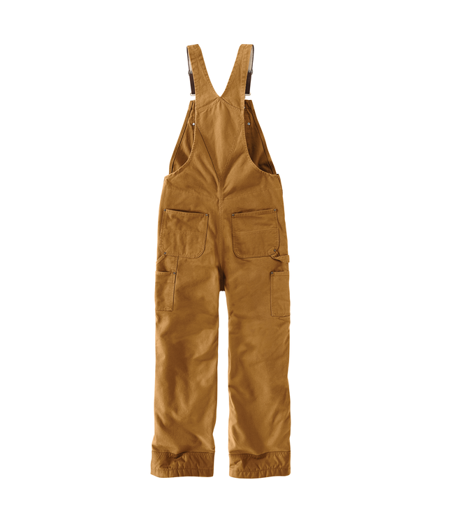 Carhartt Men's Quilt-Lined Washed Duck Bib Overall - Traditions ...