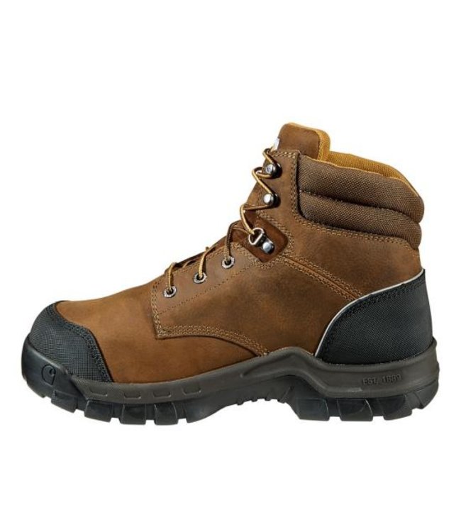 Carhartt Men's Rugged Flex Waterproof Met Guard 6" Composite Toe Work Boot CMF6720