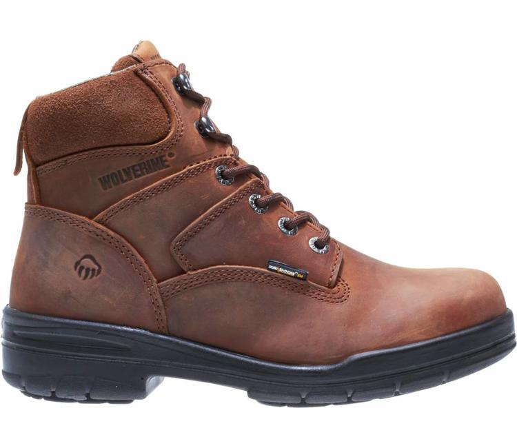 Wolverine DuraShocks Work Boots Mens 9EW Brown Excellent Leather W02038 Slip Res Wolverine Men main image 3