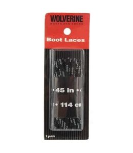 Wolverine Boot Laces Black 45 Inch W69412
