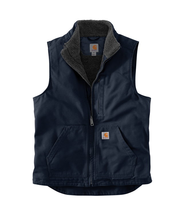 Carhartt Men's Washed Duck Sherpa-Lined Vest - Traditions Clothing ...