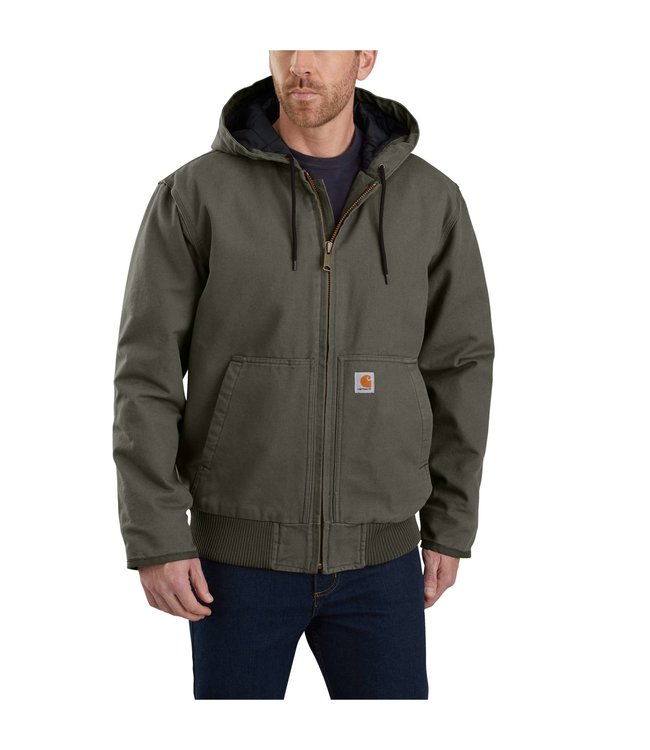 Carhartt Men's Washed Duck Insulated Active Jacket 104050