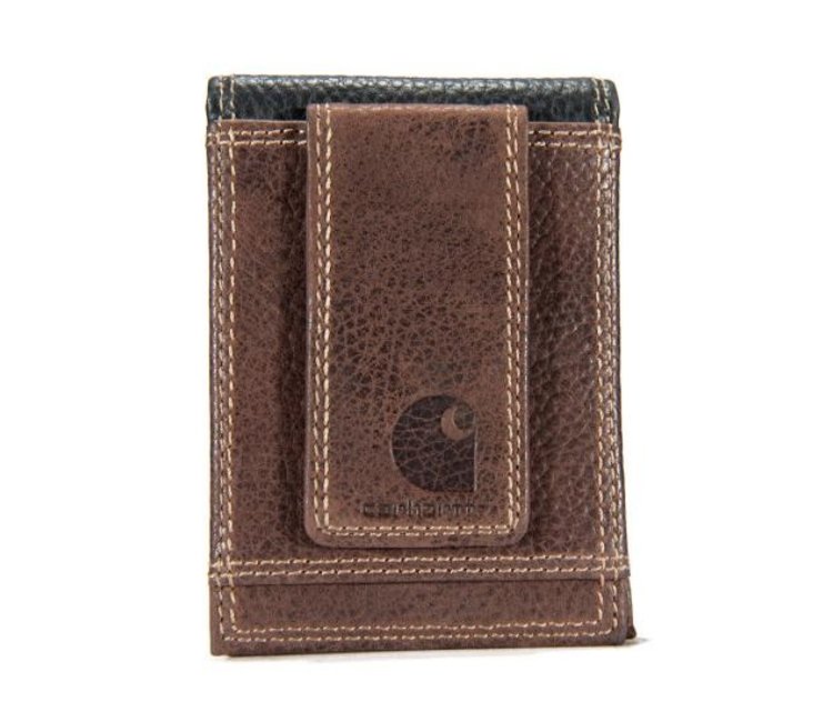 Carhartt Men's B0000207 Saddle Leather Bifold Wallet