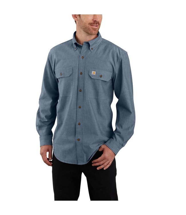 Carhartt Men's Midweight Long-Sleeve Button-Front Shirt - Traditions  Clothing & Gift Shop
