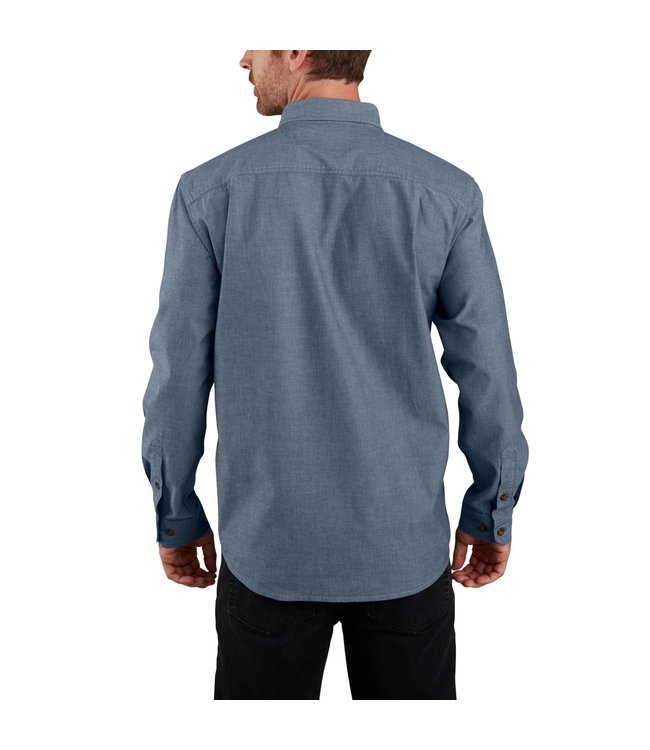 Carhartt Men's Loose Fit Midweight Long-Sleeve Button-Front Shirt 104368