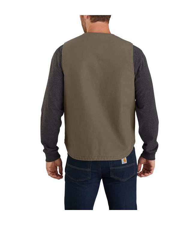 Carhartt Men's Washed Duck Sherpa Lined Vest 104394