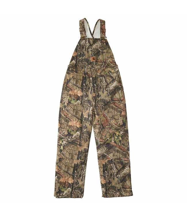 Carhartt Boy's Mossy Oak Camo Bib Overall Quilt Lined CM8668