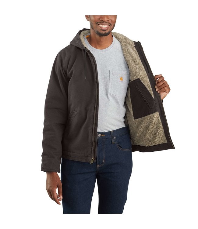Carhartt Men's Duck Sherpa Lined Jacket - Traditions Clothing & Gift Shop