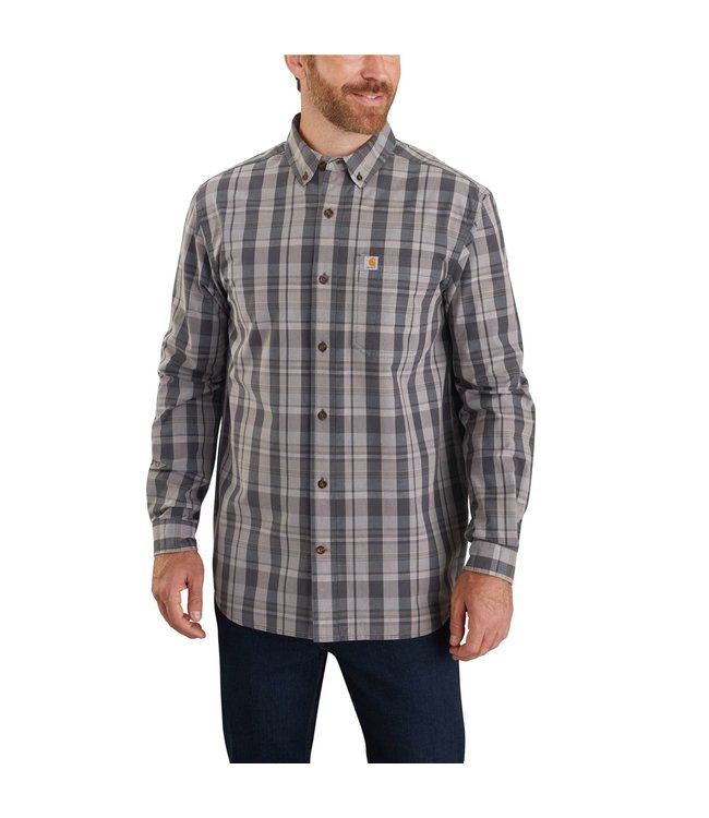 carhartt relaxed fit long sleeve shirt