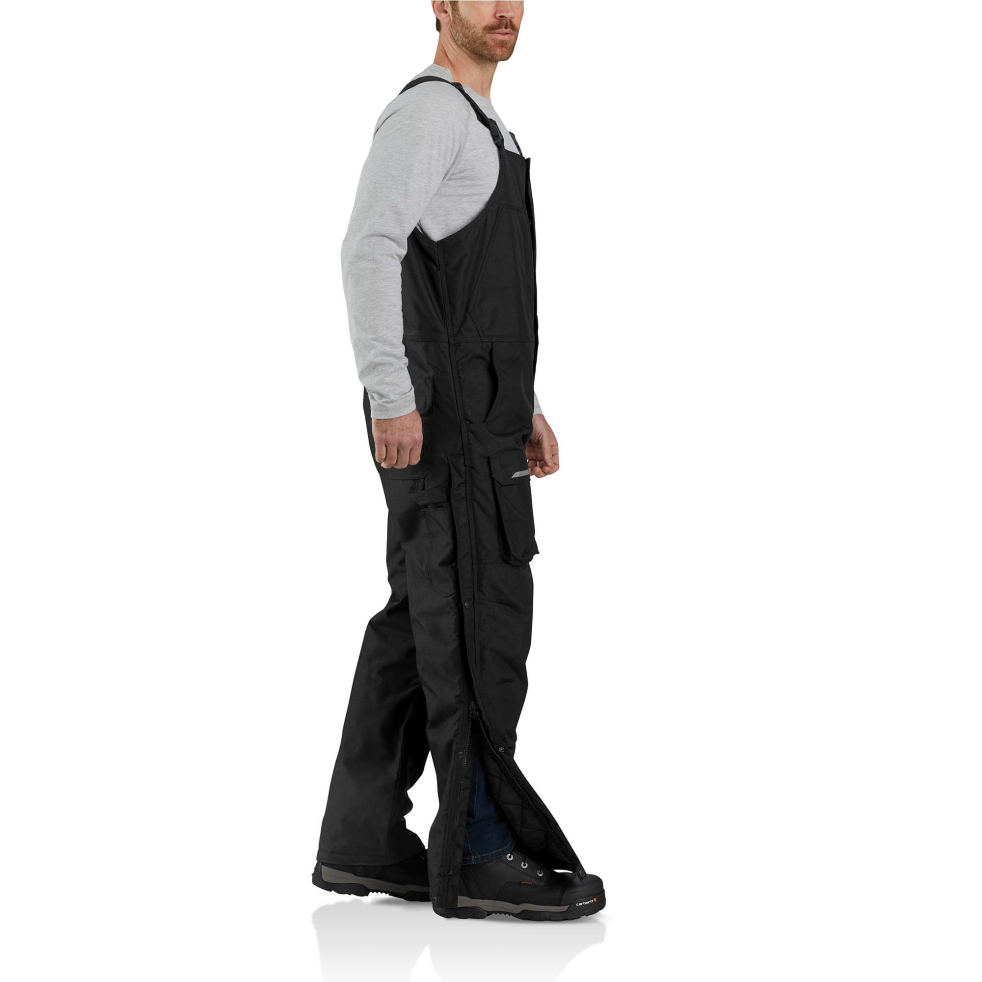 Men's Loose Fit Denim Bib Overall 104672