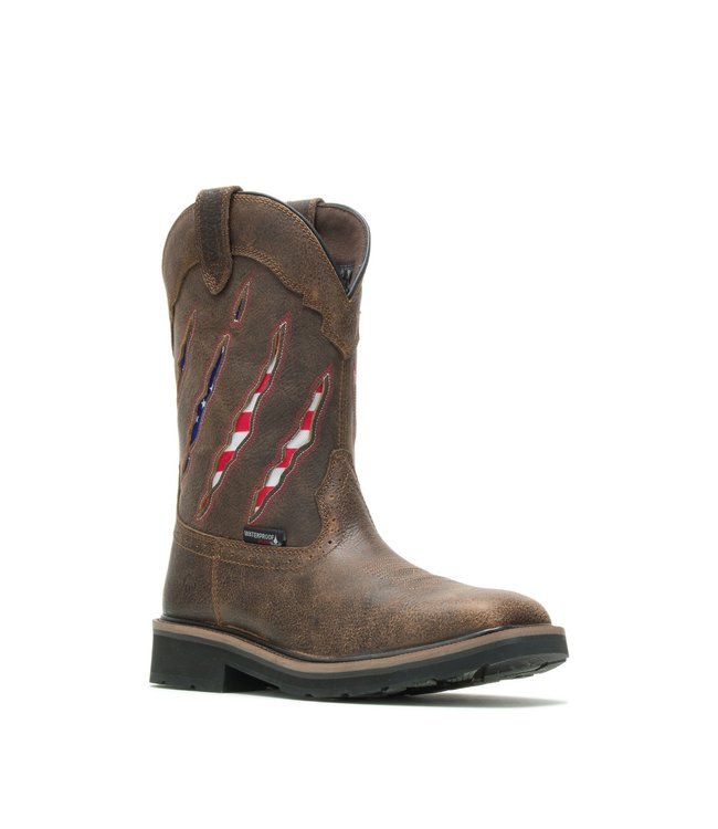 Wolverine Men's Rancher Claw Flag Wellington W200138